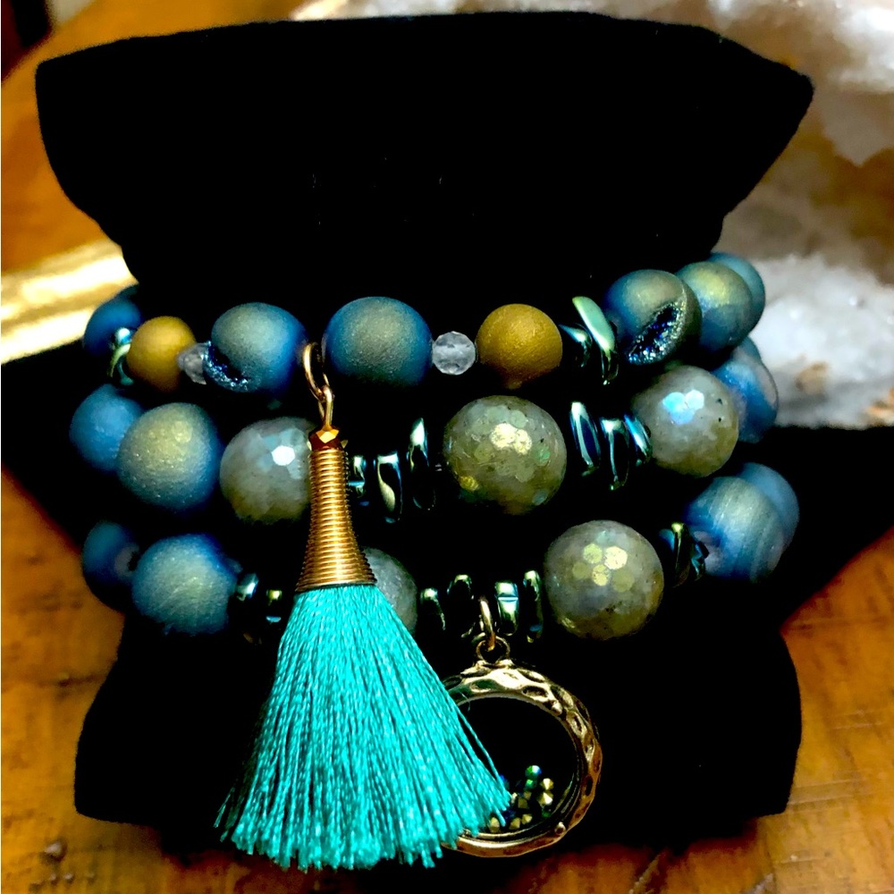 Beautiful Flex Gemstone Bracelets